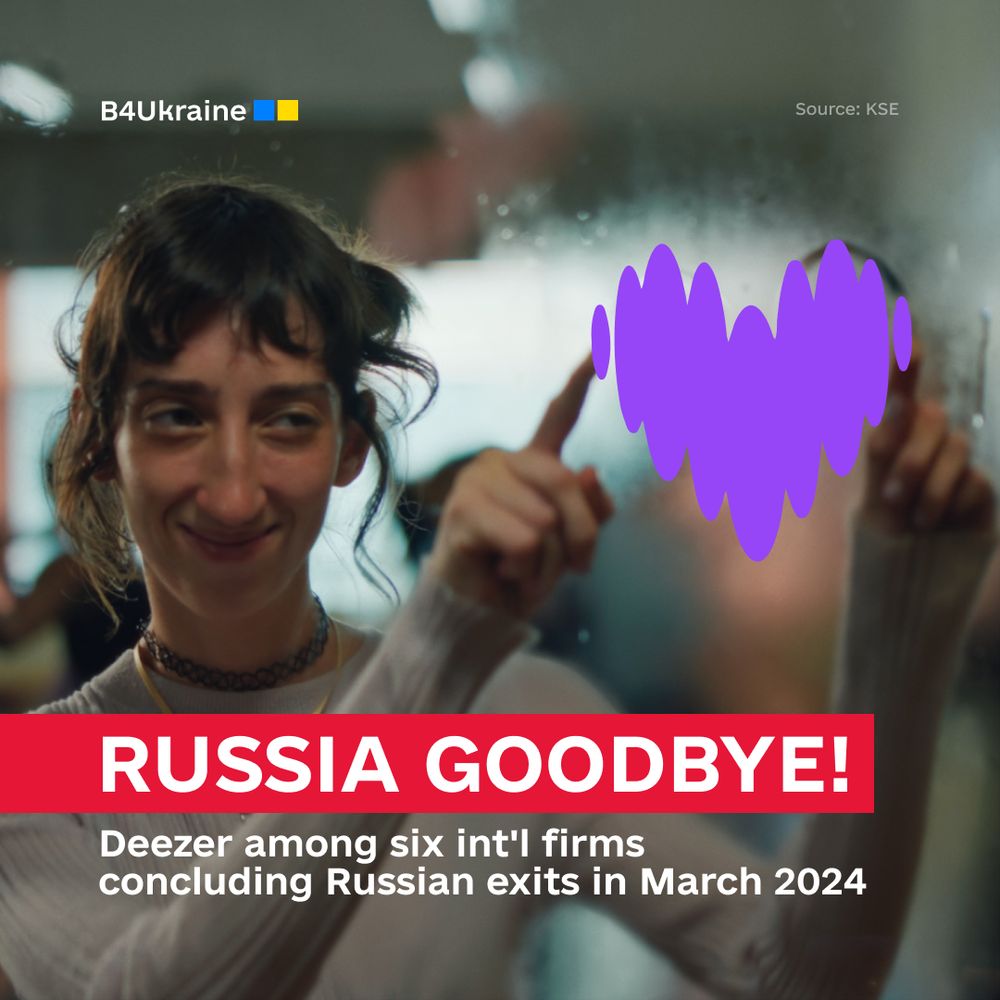 Russia Goodbye! Deezer among six int'l firms concluding Russian exits in March 2024