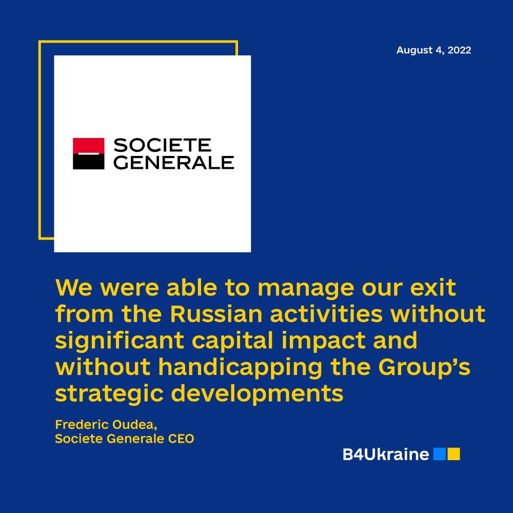 European banks can exit Russia with minimal losses