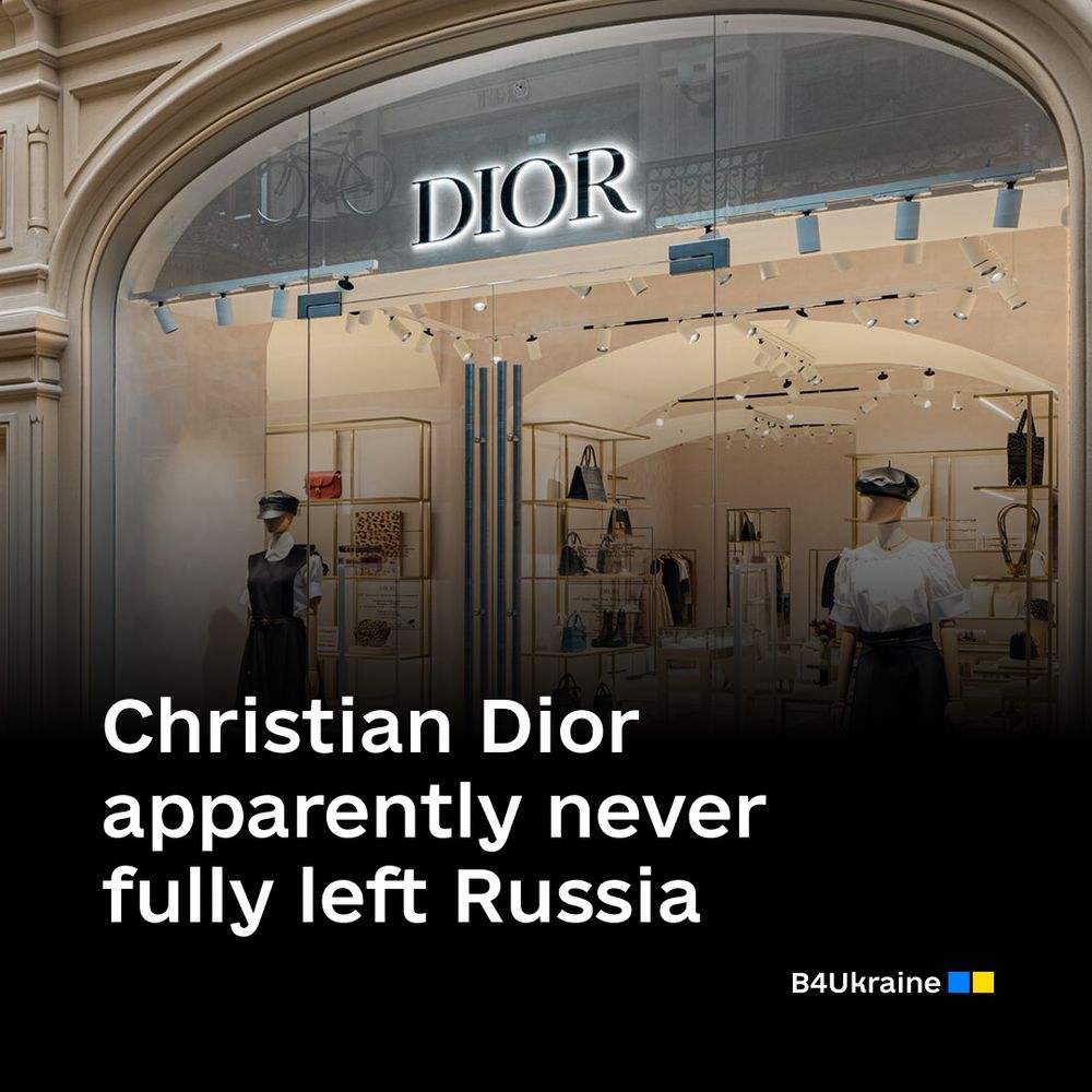 Christian Dior Apparently Never Fully Left Russia
