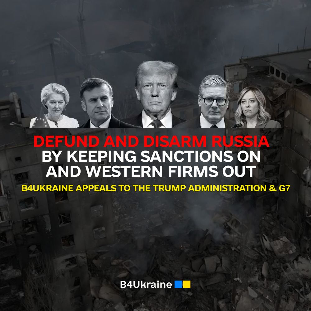 Defund and Disarm Russia by Keeping Sanctions On and Western Firms Out