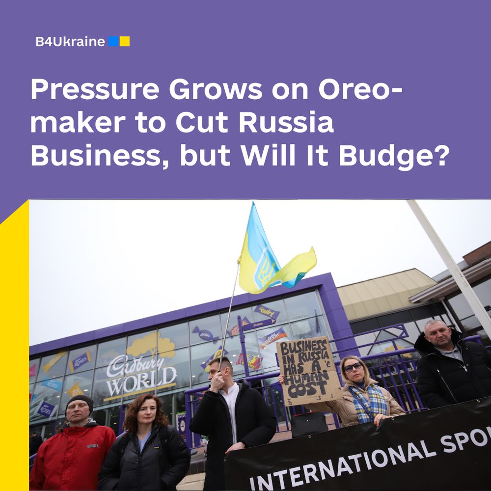 Pressure Grows on Oreo-maker Mondelez to Cut Russia Business, but Will It Budge?