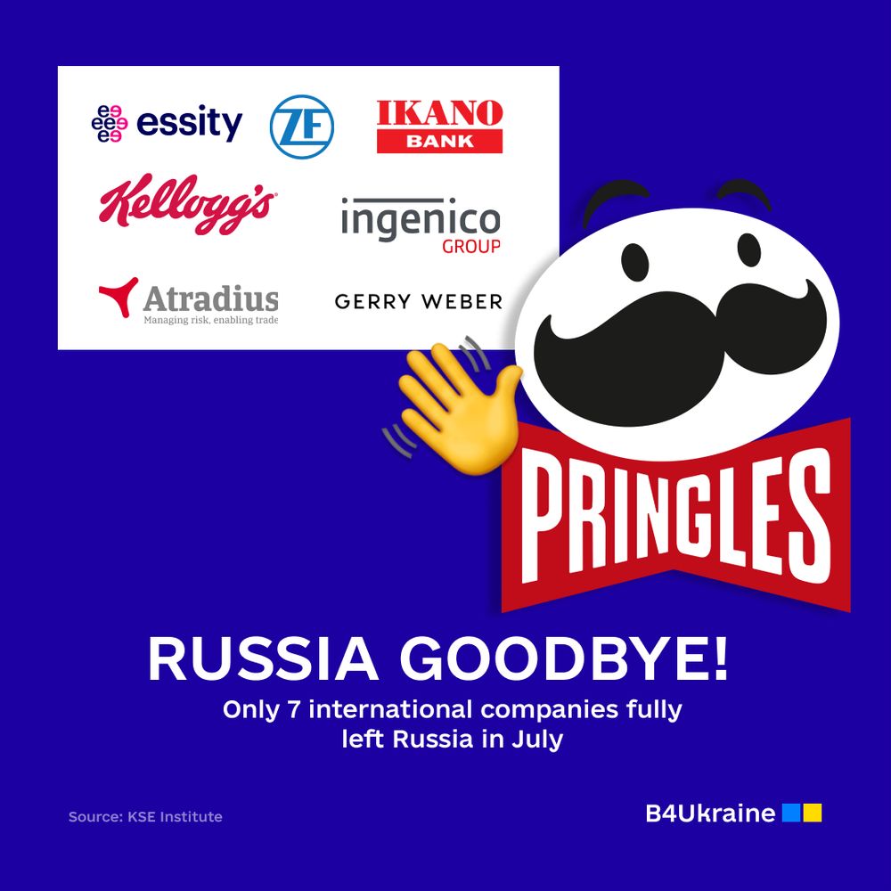 Russia Goodbye! 7 international firms fully exited Russia in July