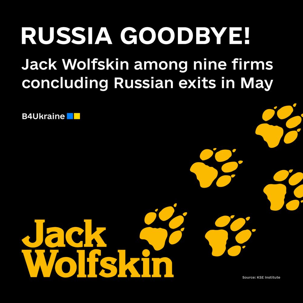 Russia Goodbye. Jack Wolfskin among nine firms concluding Russian exits in May 2024