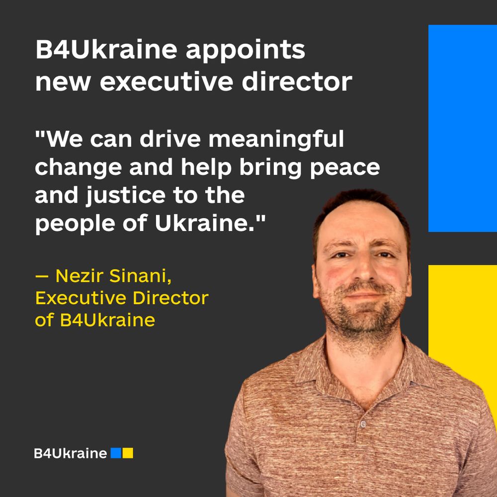 B4Ukraine appoints new executive director
