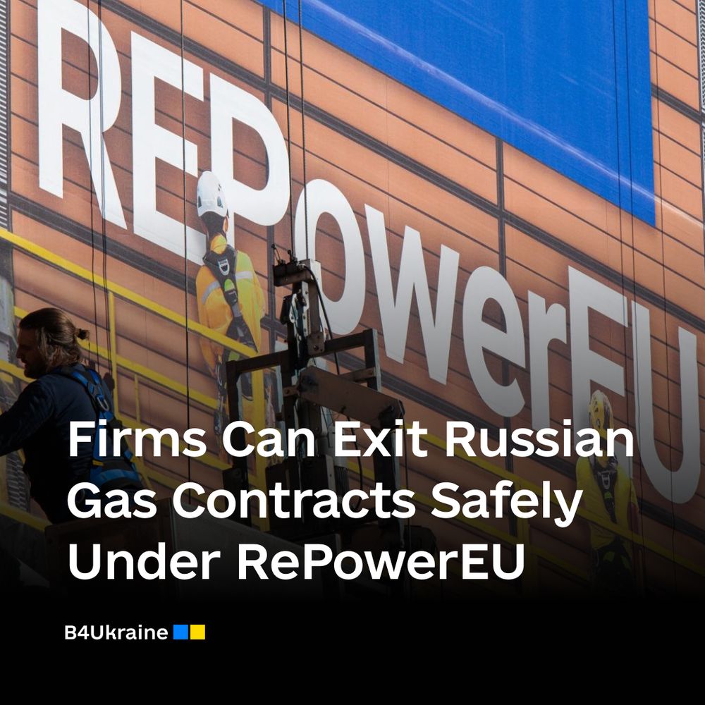 Legal Study Confirms Firms Can Exit Russian Gas Contracts Safely Under EU Rules