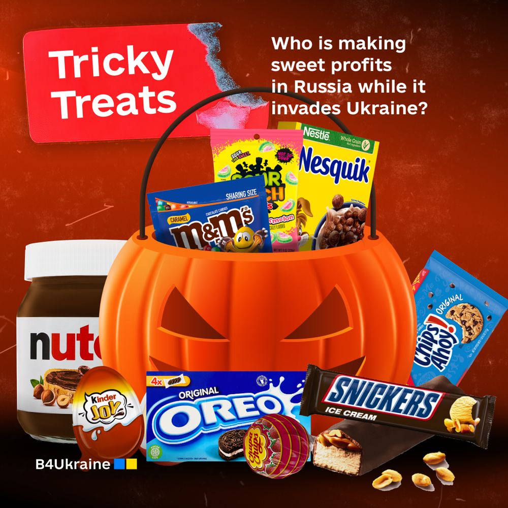 Tricky Treats: Who is making sweet profits in Russia while it invades Ukraine?
