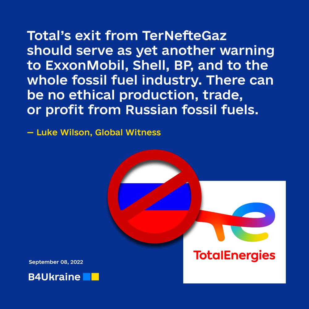 Any Russian fossil fuel dividend earned after February 24 should be directed to Ukrainian reconstruction funds